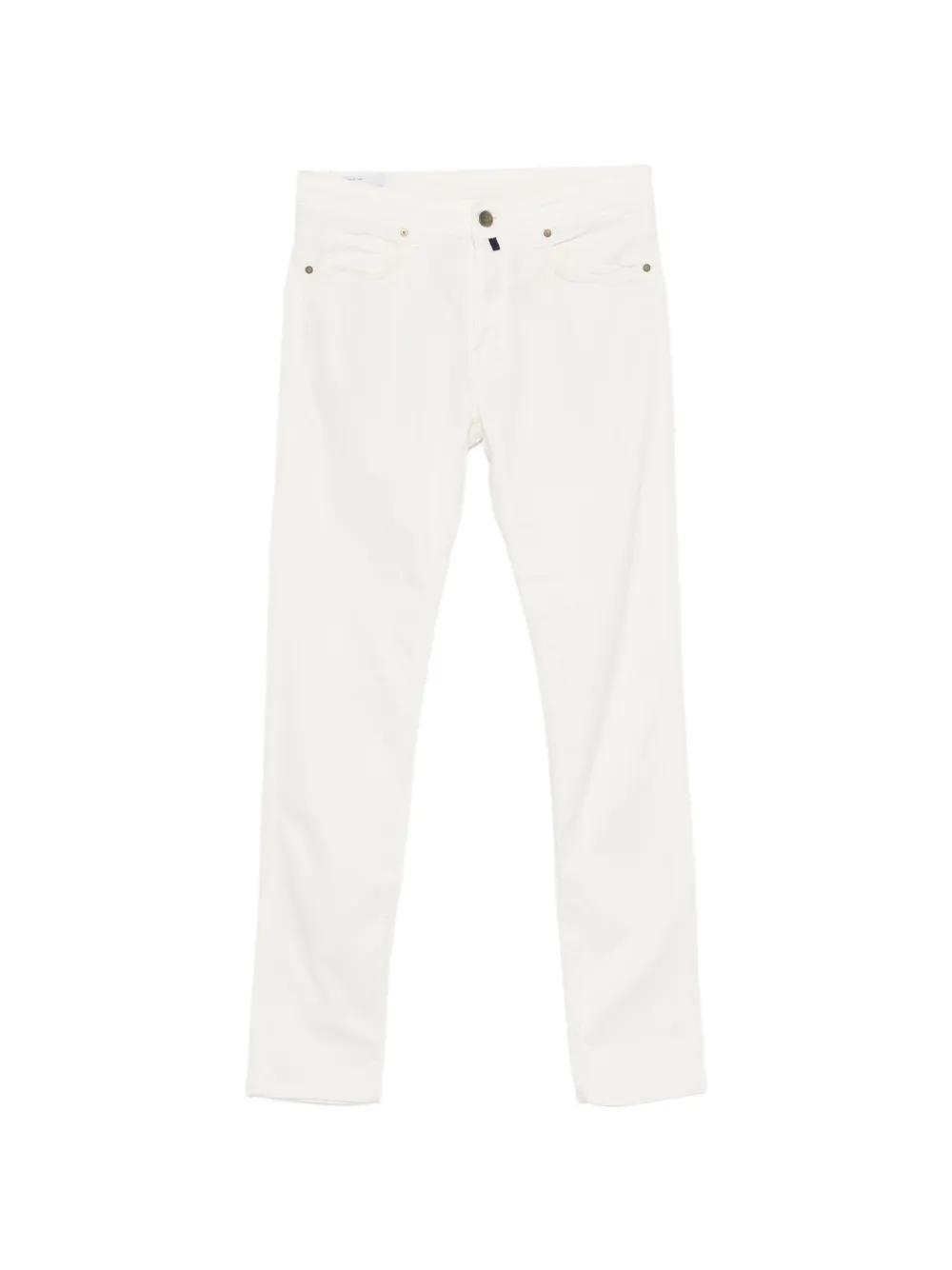 Incotex slim trousers - Bianco