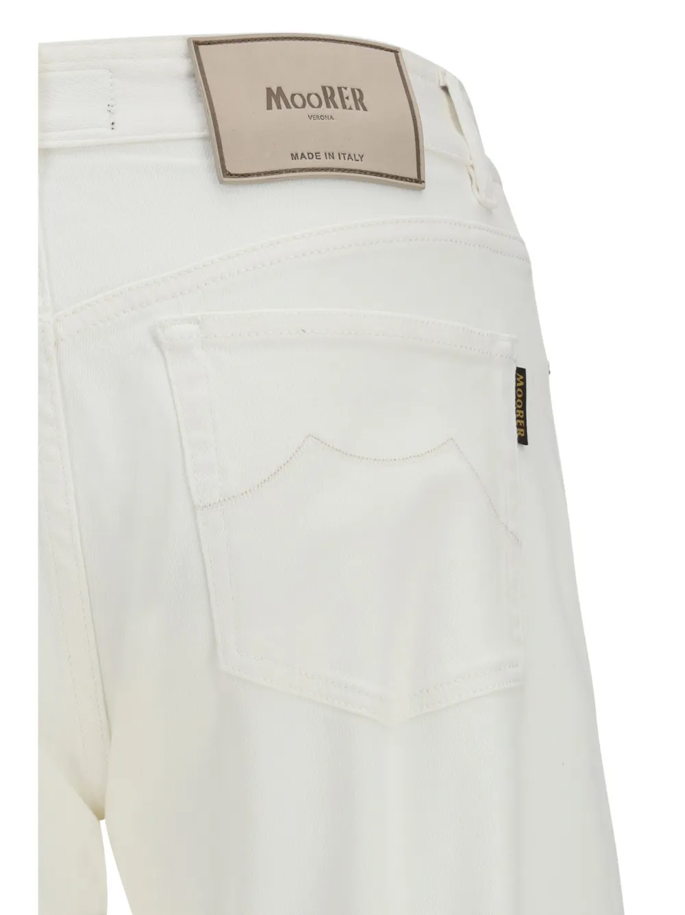 Moorer Milton straight jeans Beige