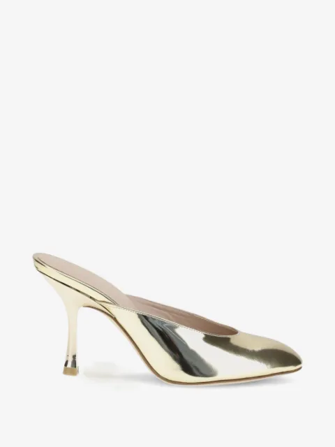Stuart Weitzman Madison round-toe mules
