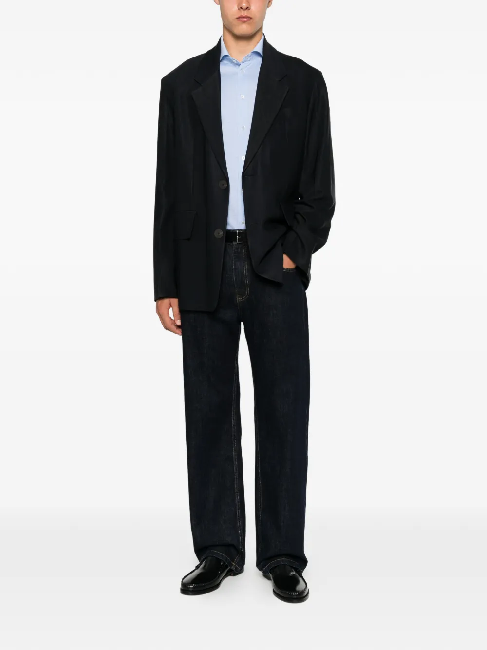  Ferrante Camisa De Manga Larga - Azul 