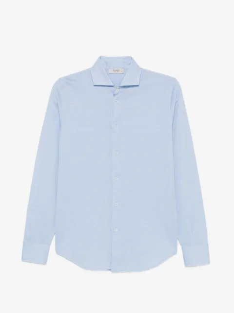 Ferrante pique long-sleeve shirt