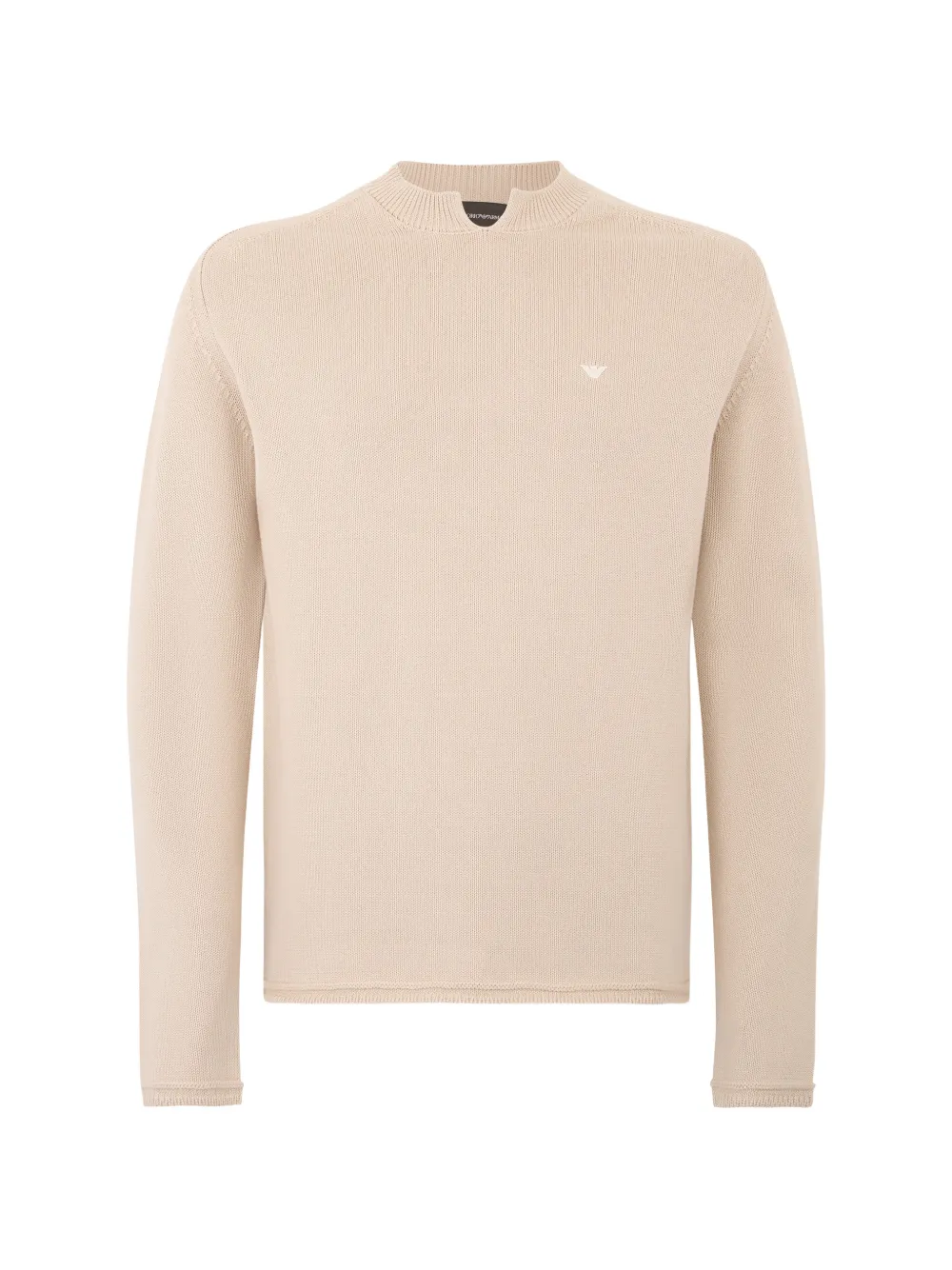 Emporio Armani long-sleeve sweater - Nude