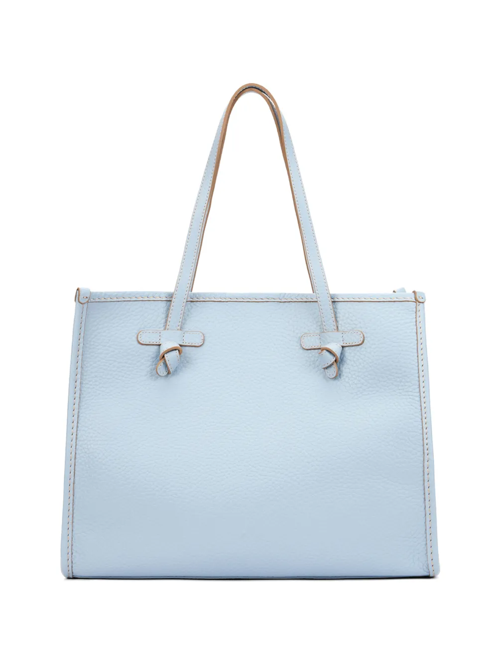 GIANNI CHIARINI Marcella knotted tote bag - Blu