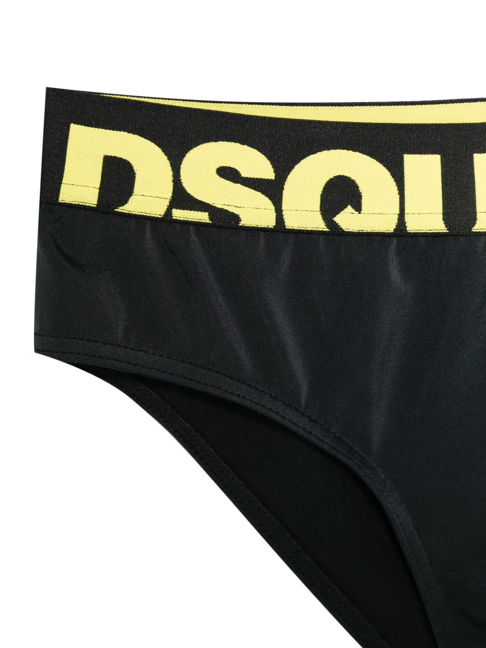 DSQUARED2 Slip met logoband Zwart
