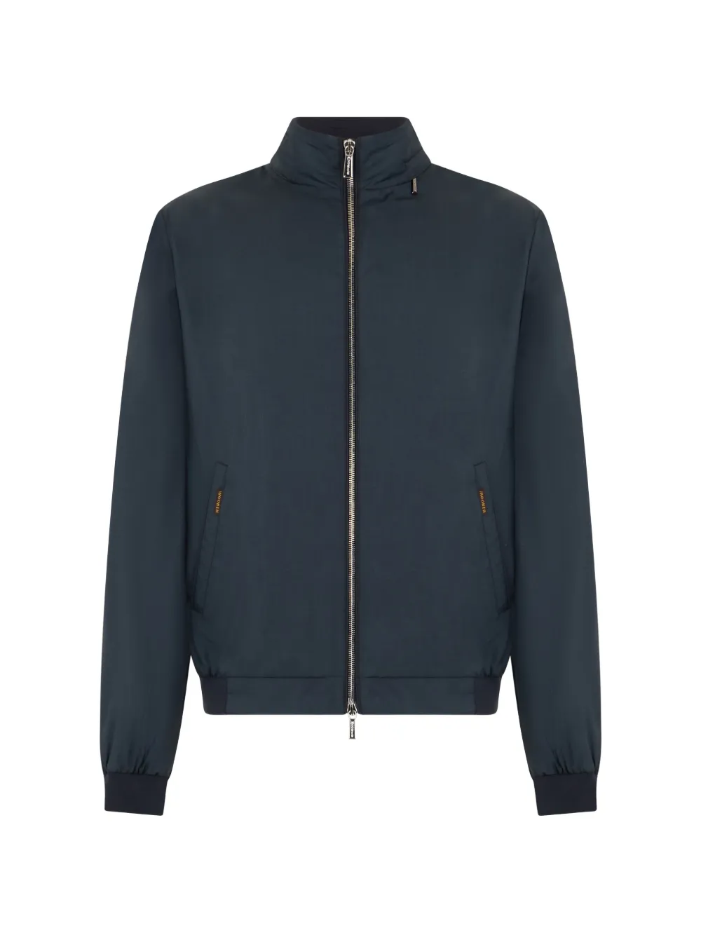 Moorer zipped high-neck jacket - Blau