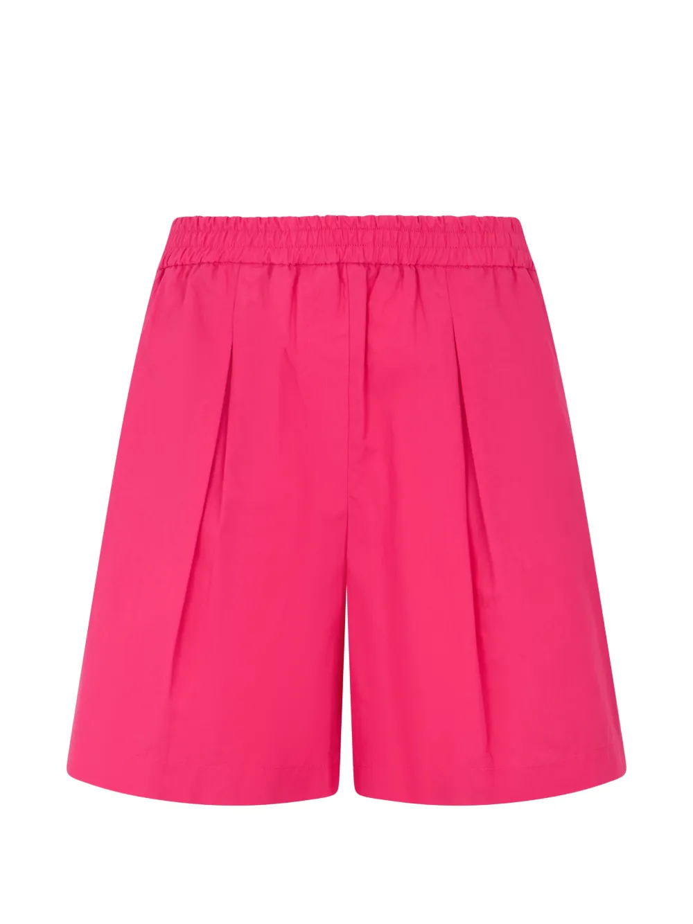 Fabiana Filippi elasticated-waist pleated shorts - Rosa