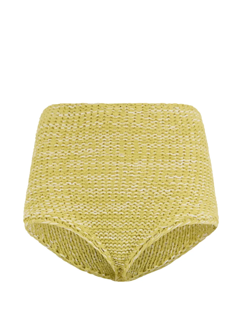 Fabiana Filippi knitted mini shorts - Giallo