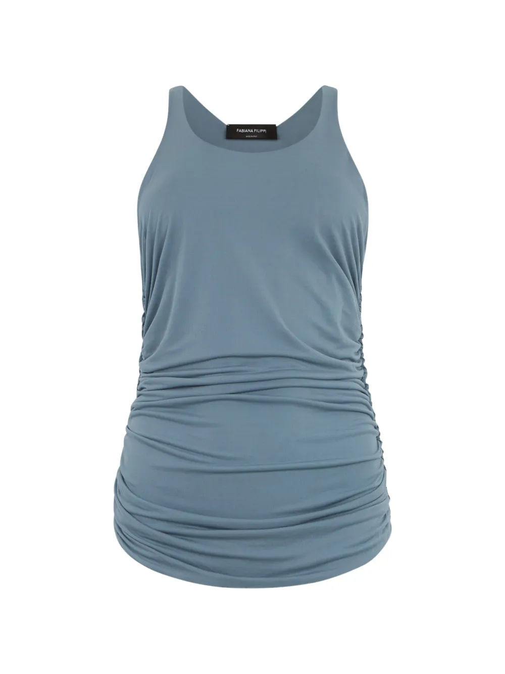 Fabiana Filippi draped strap top - Blu