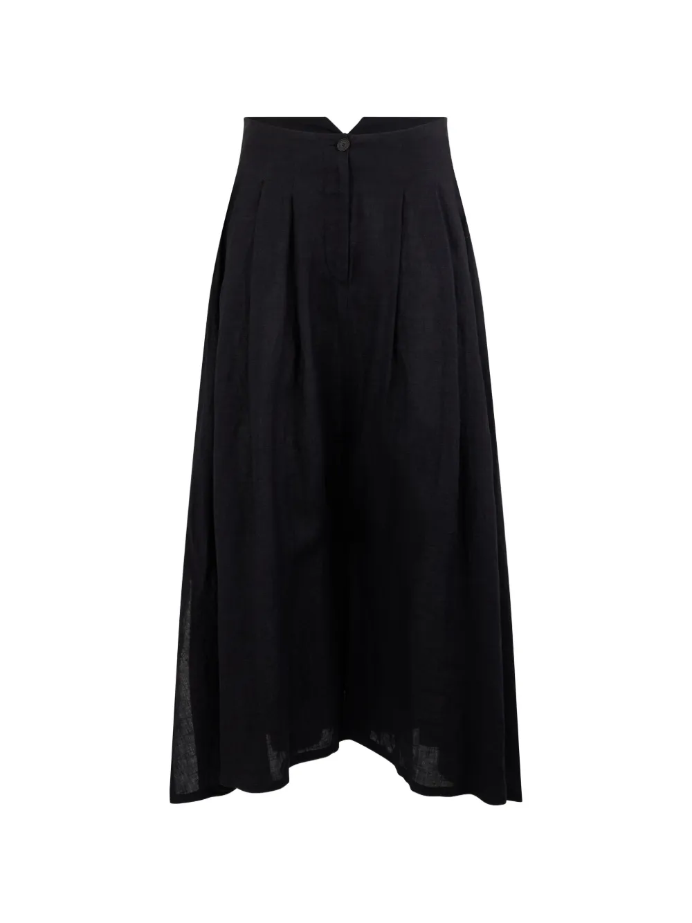 Fabiana Filippi fluid high-waisted skirt - Nero