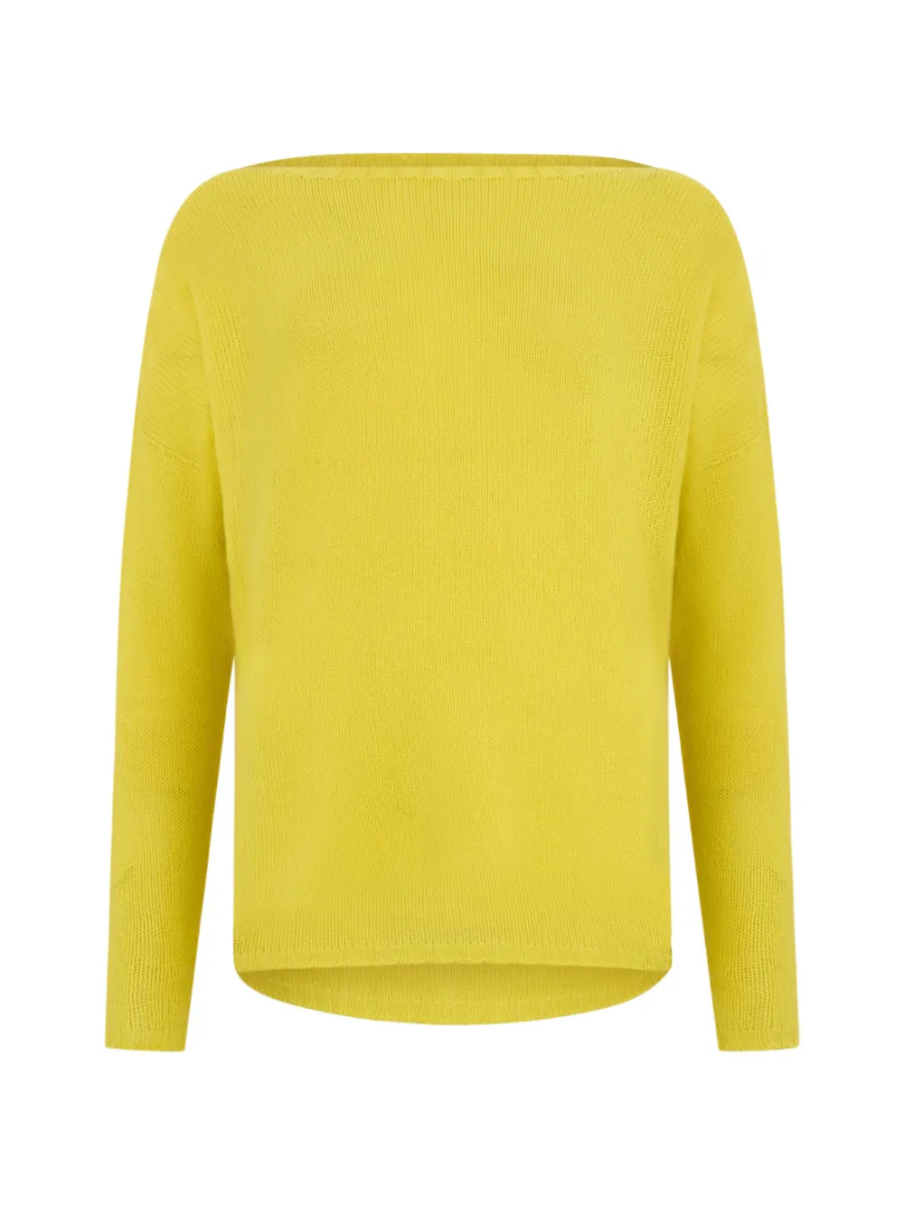 Fabiana Filippi wide neck long sleeves sweater - Giallo