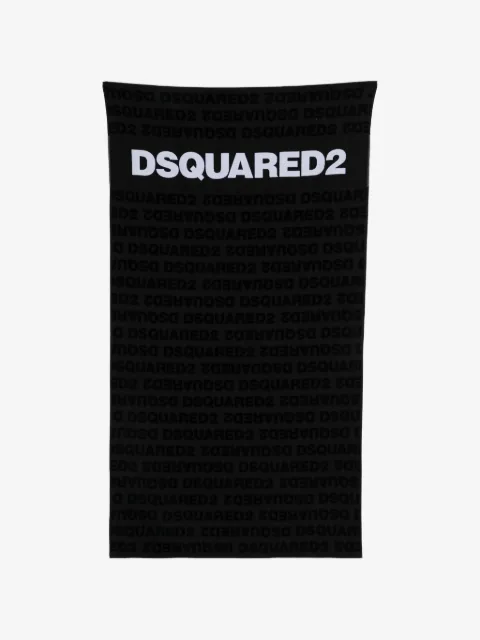 DSQUARED2 logo-patern beach towel