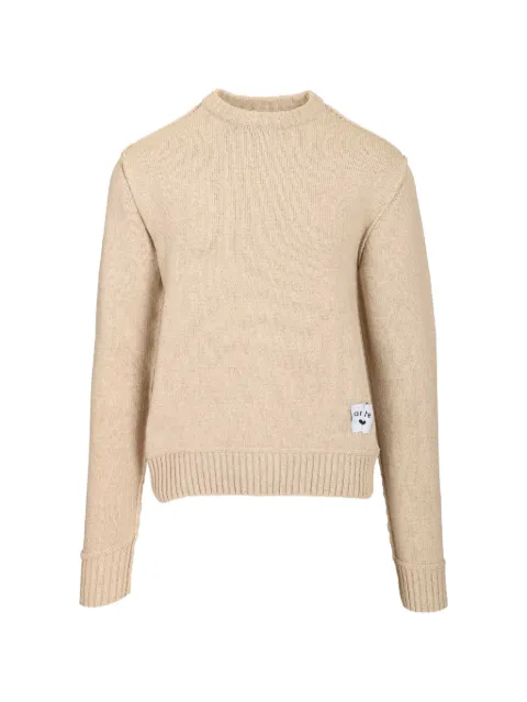Arte Antwerp label-patch sweater