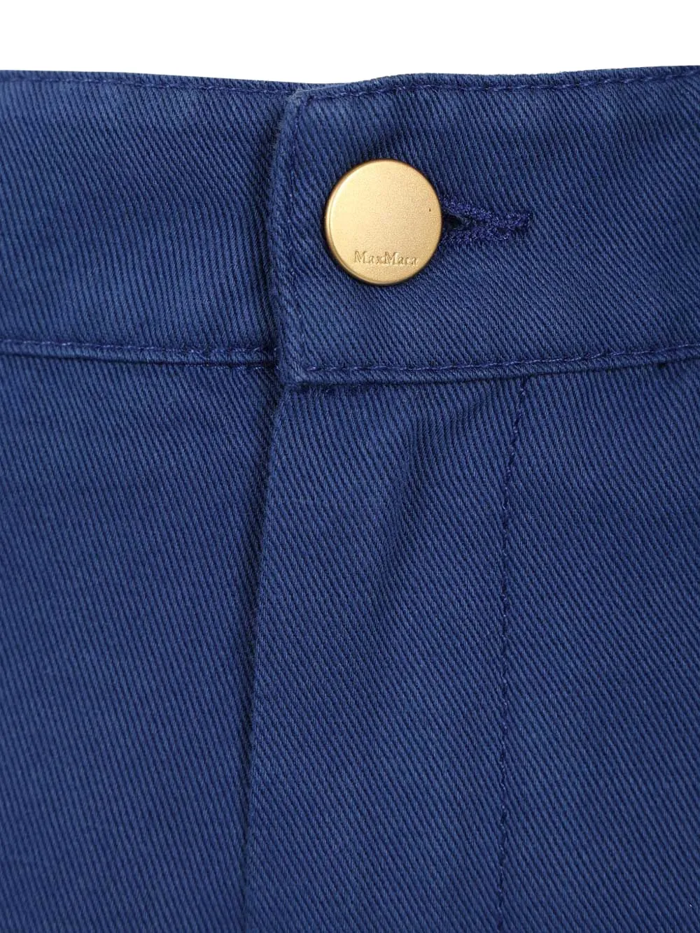 'S Max Mara Broek met knopen Blauw