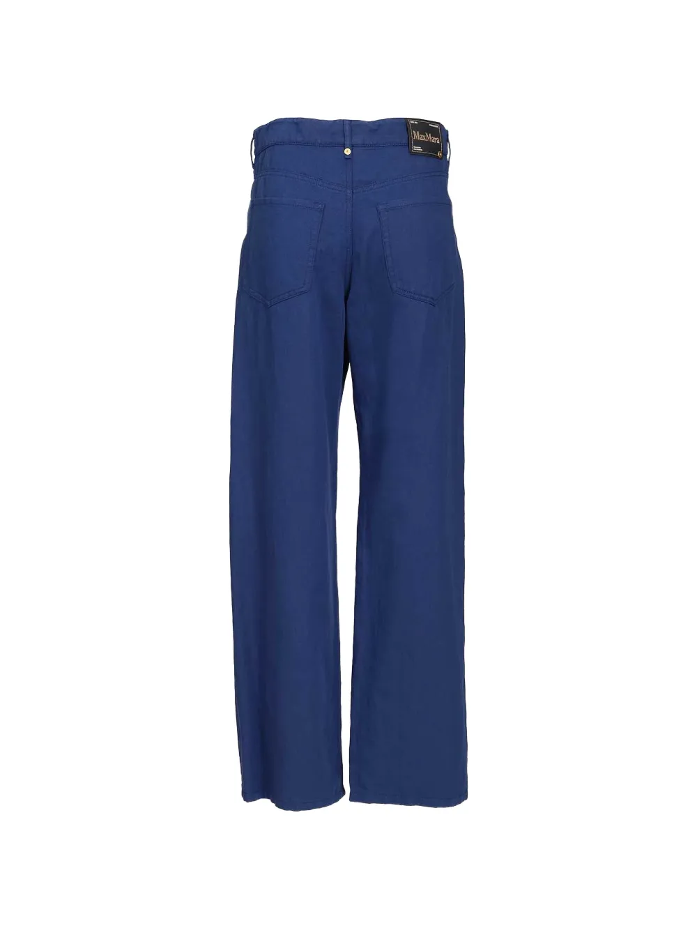 'S Max Mara Broek met knopen Blauw