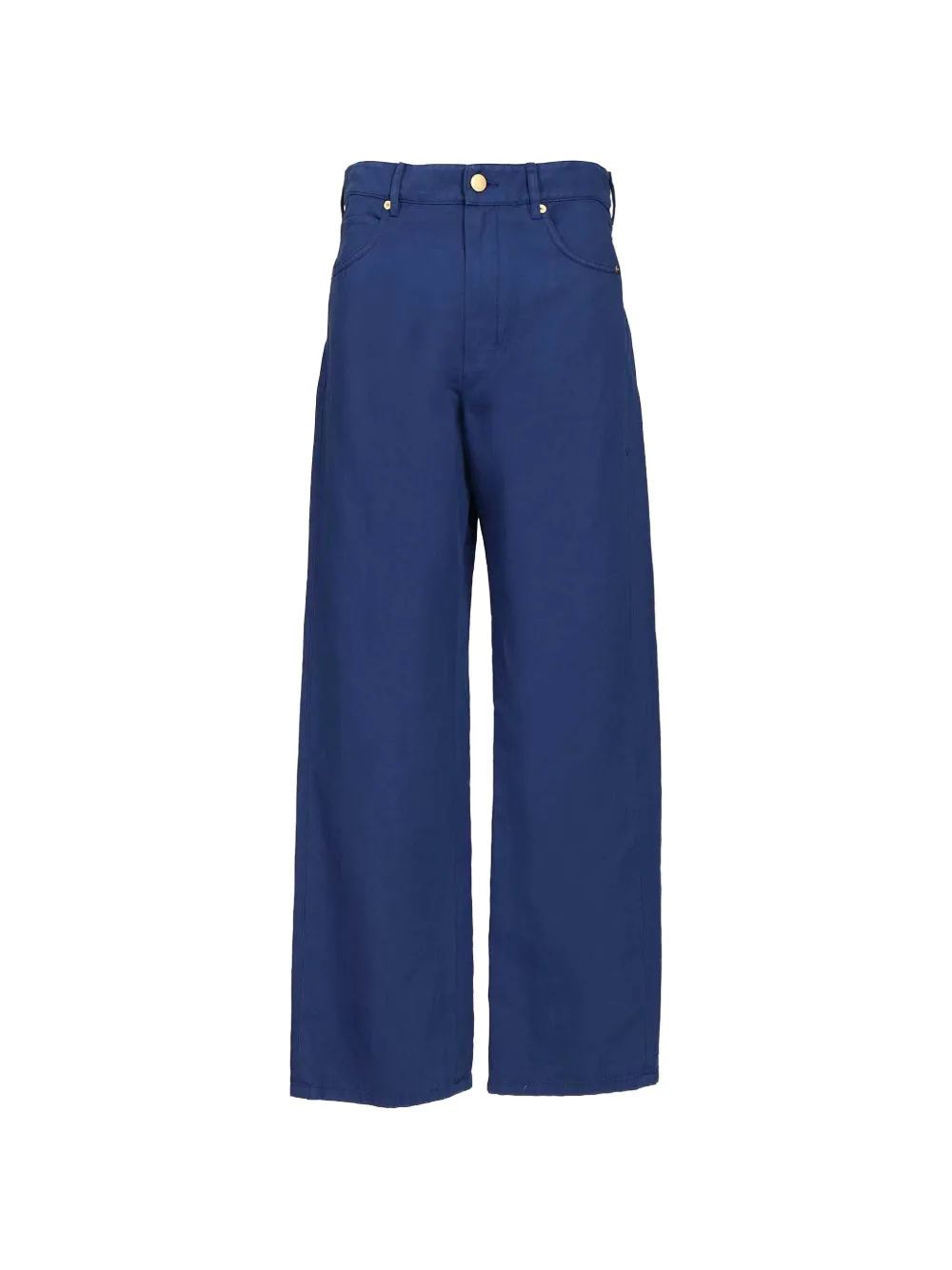 'S Max Mara buttoned drill trousers - Blu