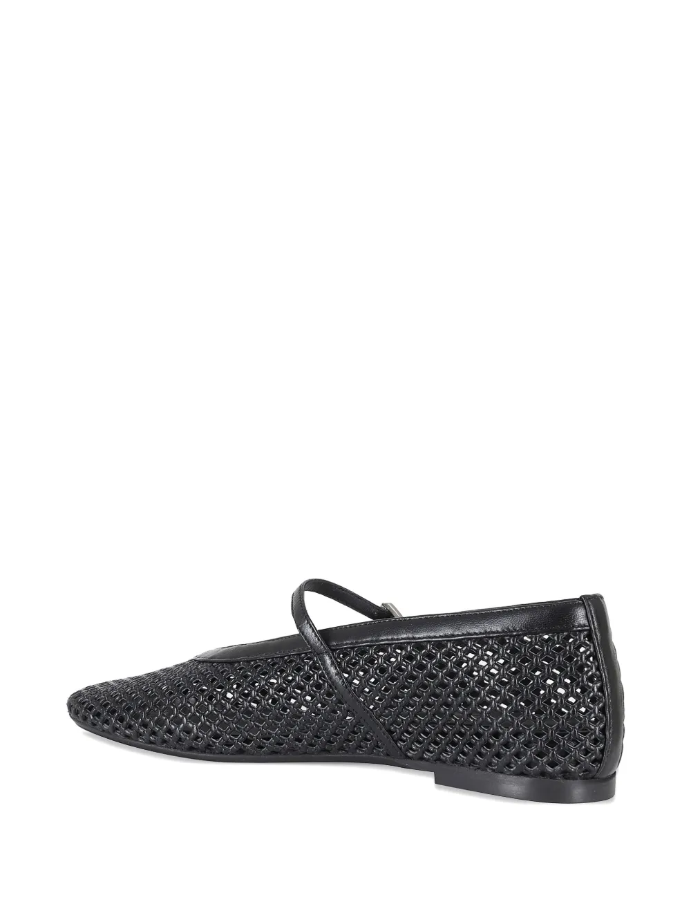  Poeve Leather Ballet Flats - Black 