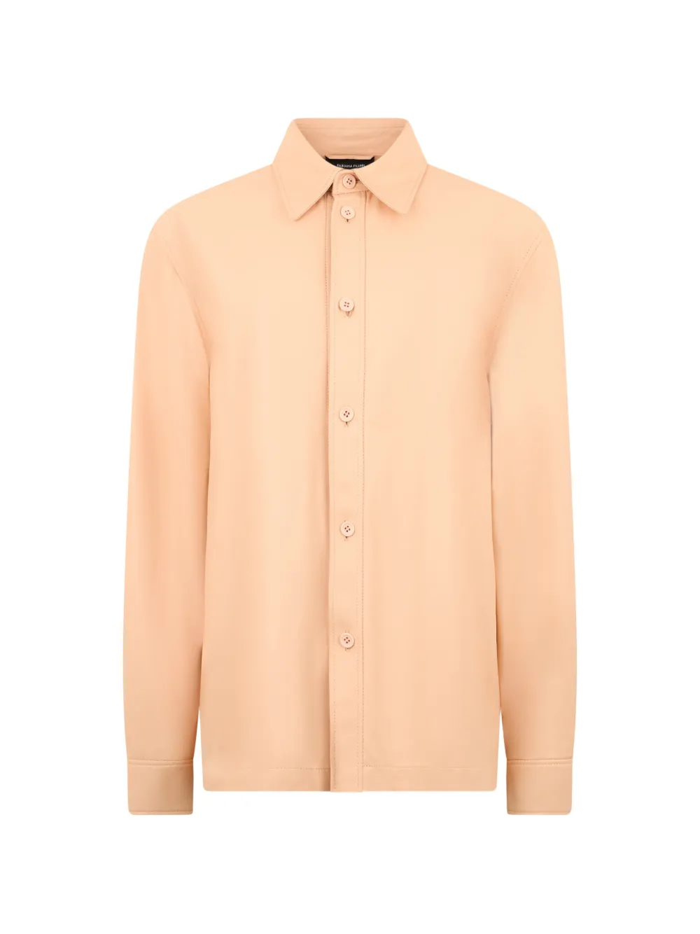 Fabiana Filippi buttoned long-sleeved shirt - Nude