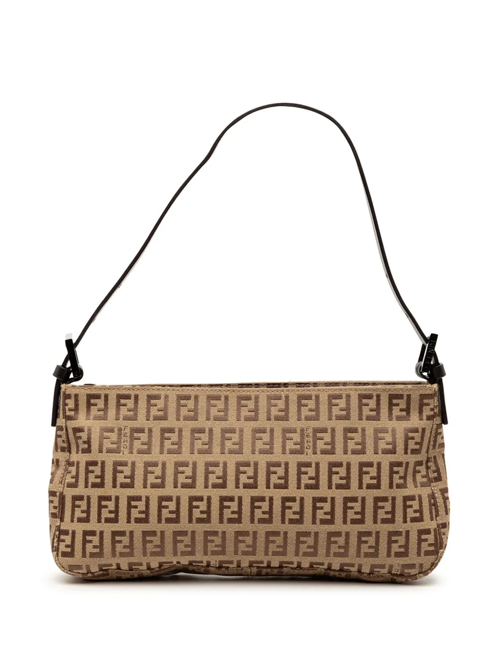 Fendi Pre-Owned 2000-2010 Zucchino Canvas Pochette shoulder bag - Marrone