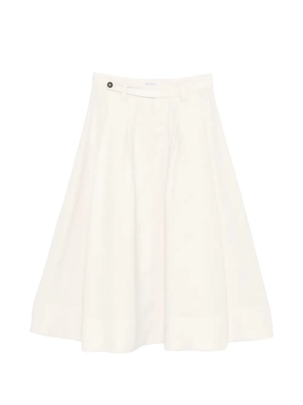 Brunello Cucinelli A-line MIDI skirt - Toni neutri
