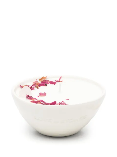 LOVE&STONES Love Rose Petals candle