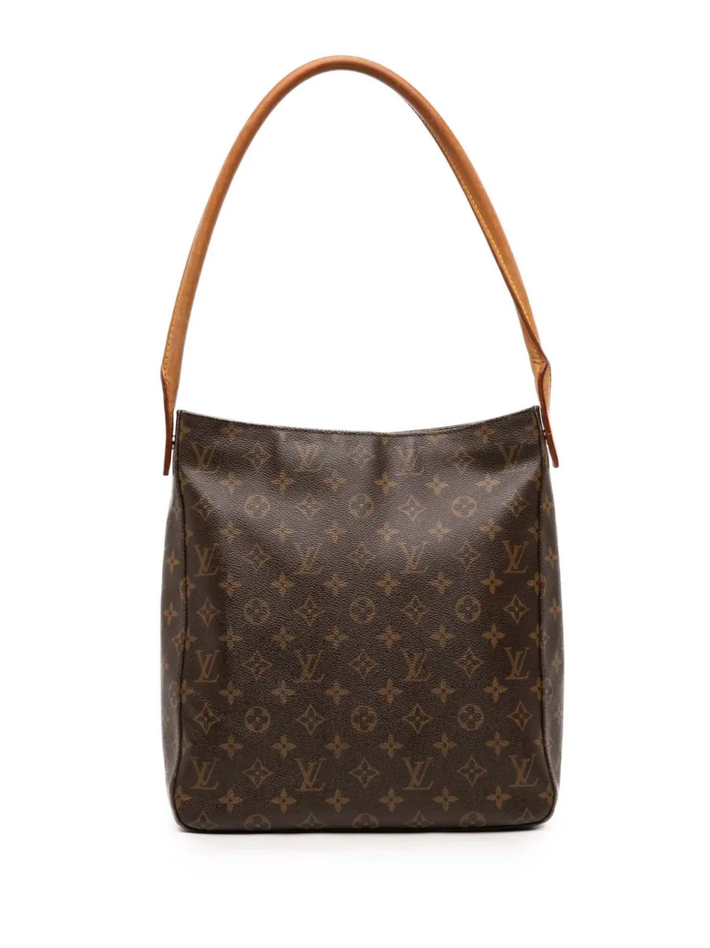 Louis Vuitton Pre-Owned 2001 Monogram Looping GM shoulder bag - Marrone