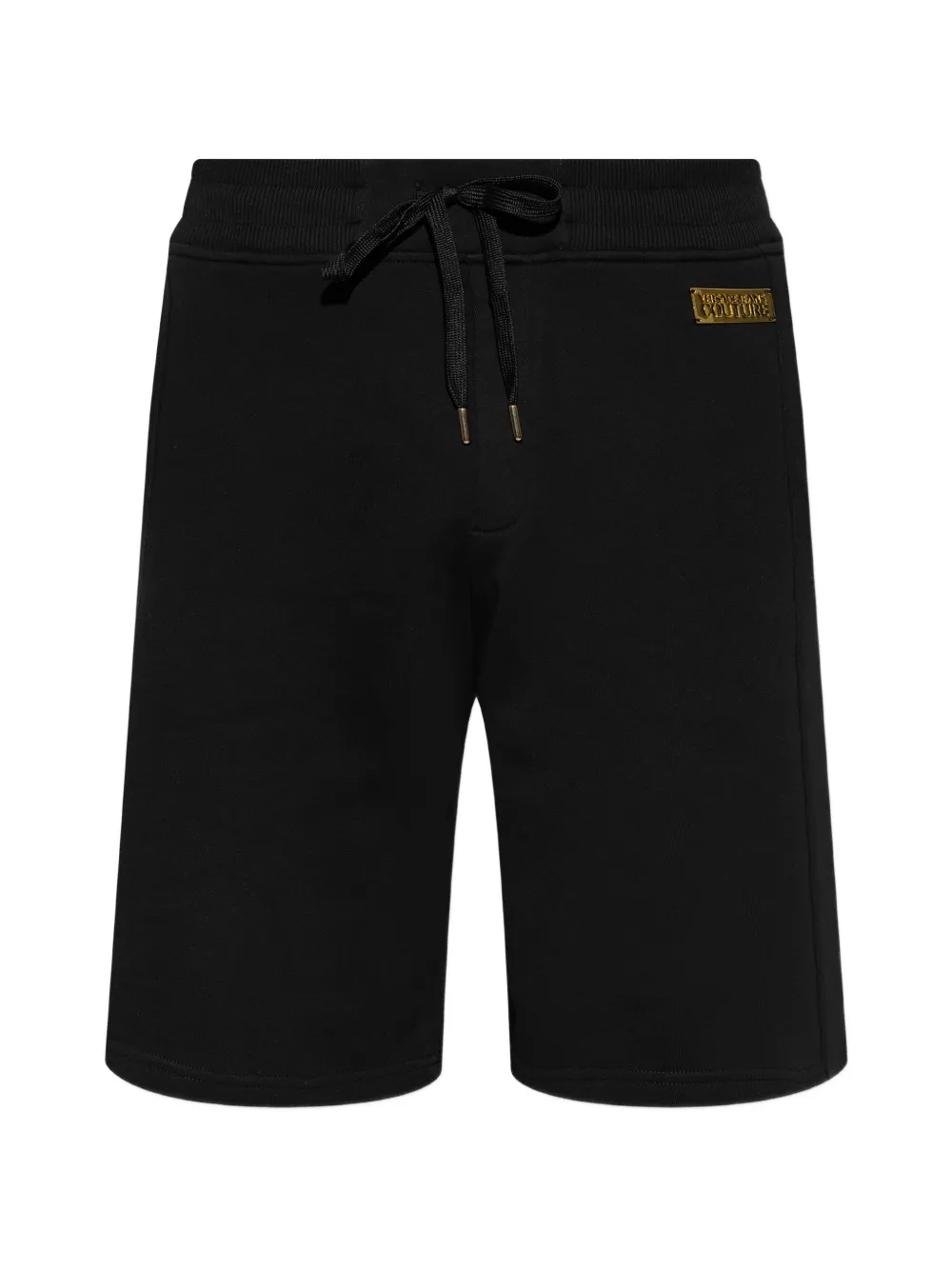 Versace Jeans Couture logo drawstring shorts - Nero