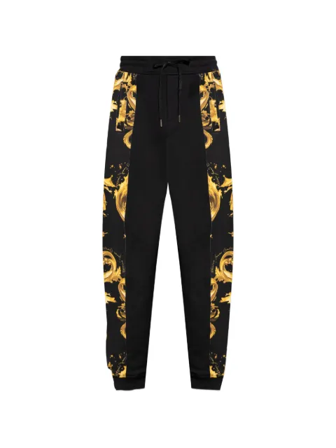 Versace Jeans Couture Chromo Couture-print drawstring-detail cotton track pants