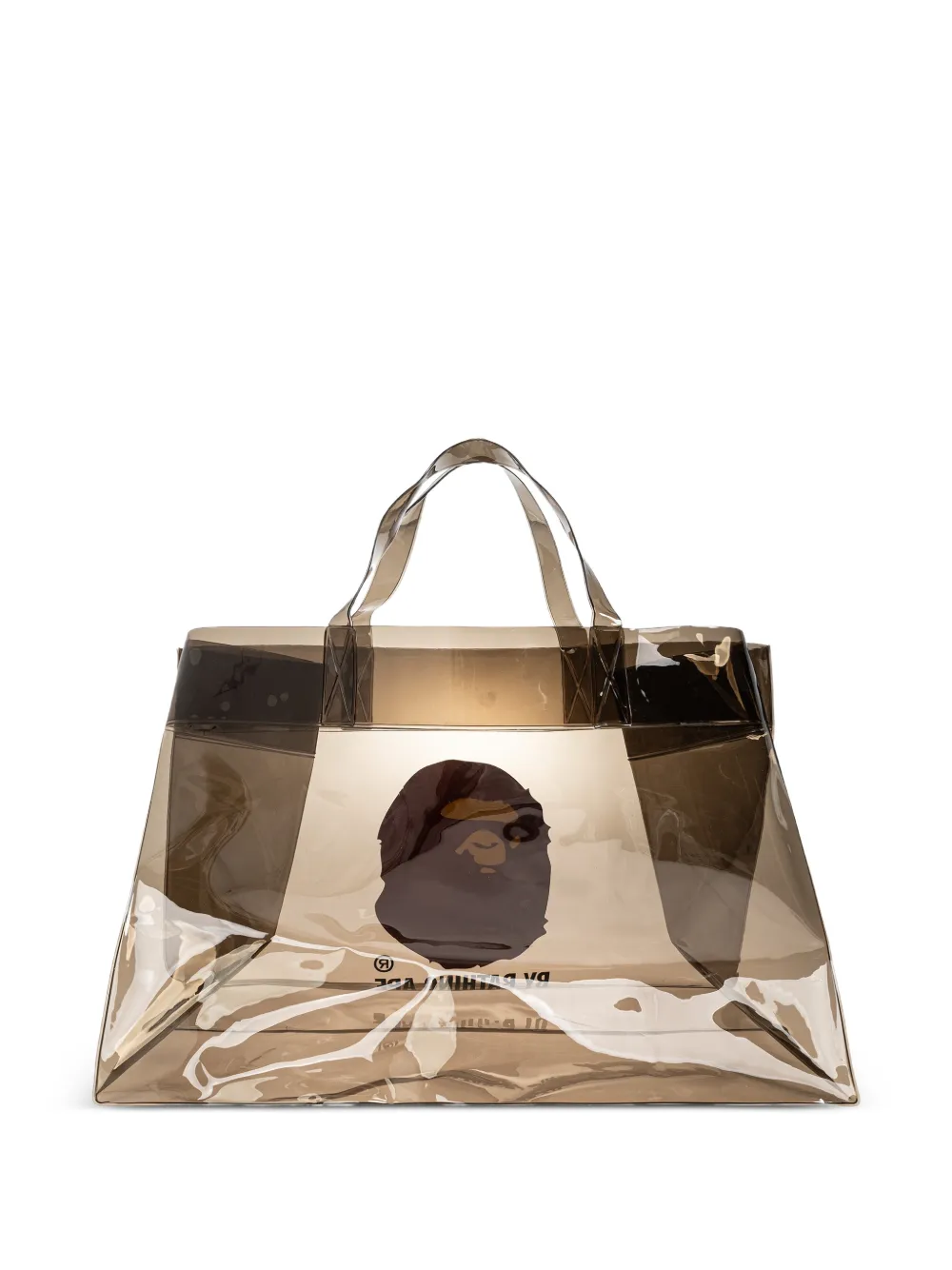 A BATHING APE® Ape Head-print Tote Bag | Brown | FARFETCH