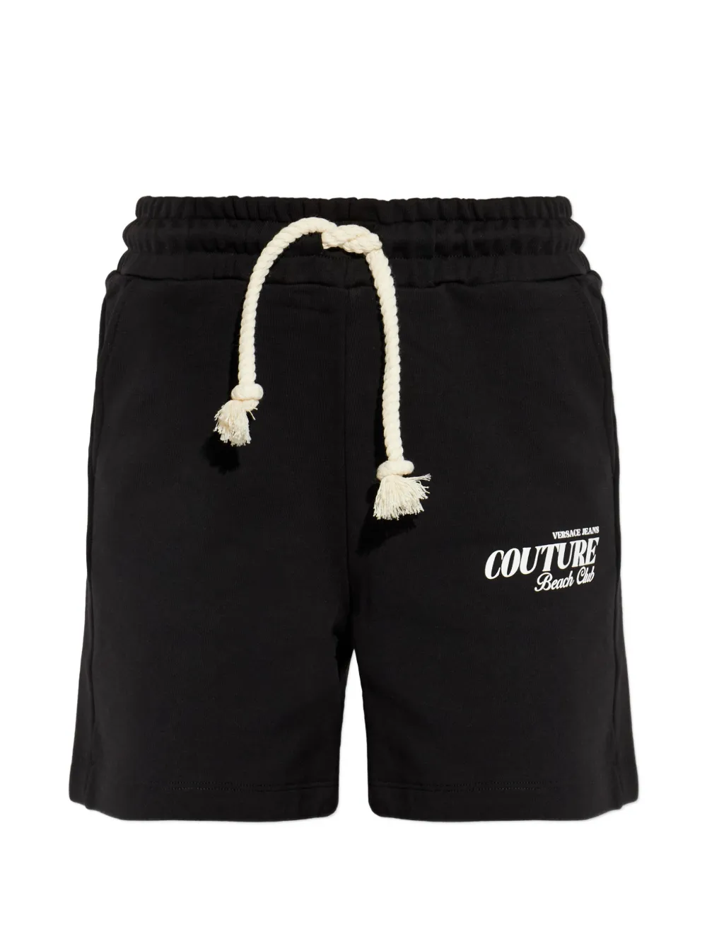 Versace Jeans Couture drawstring shorts - Nero