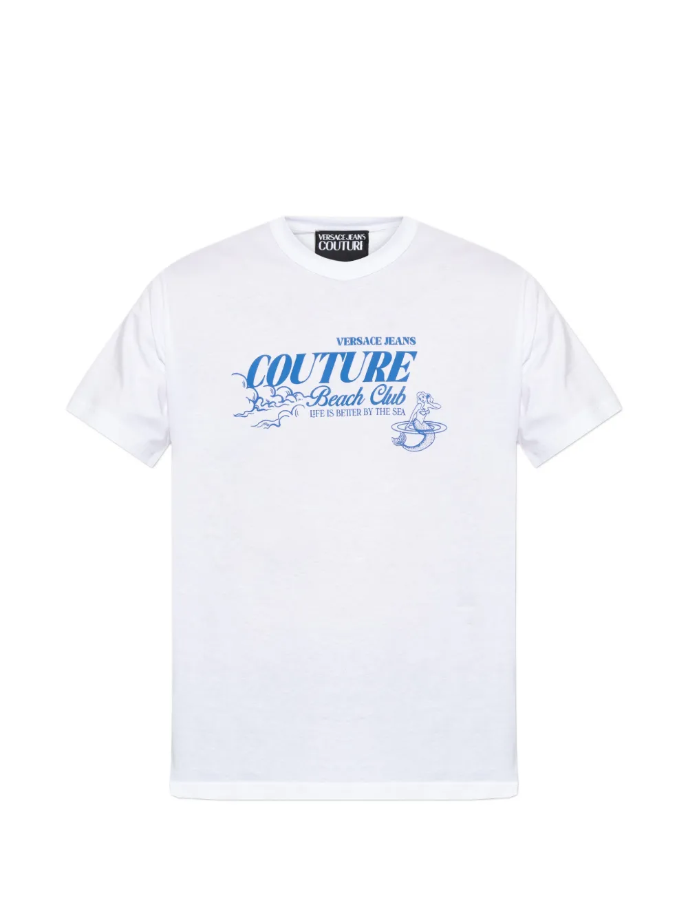 Versace Jeans Couture printed T-shirt - Bianco