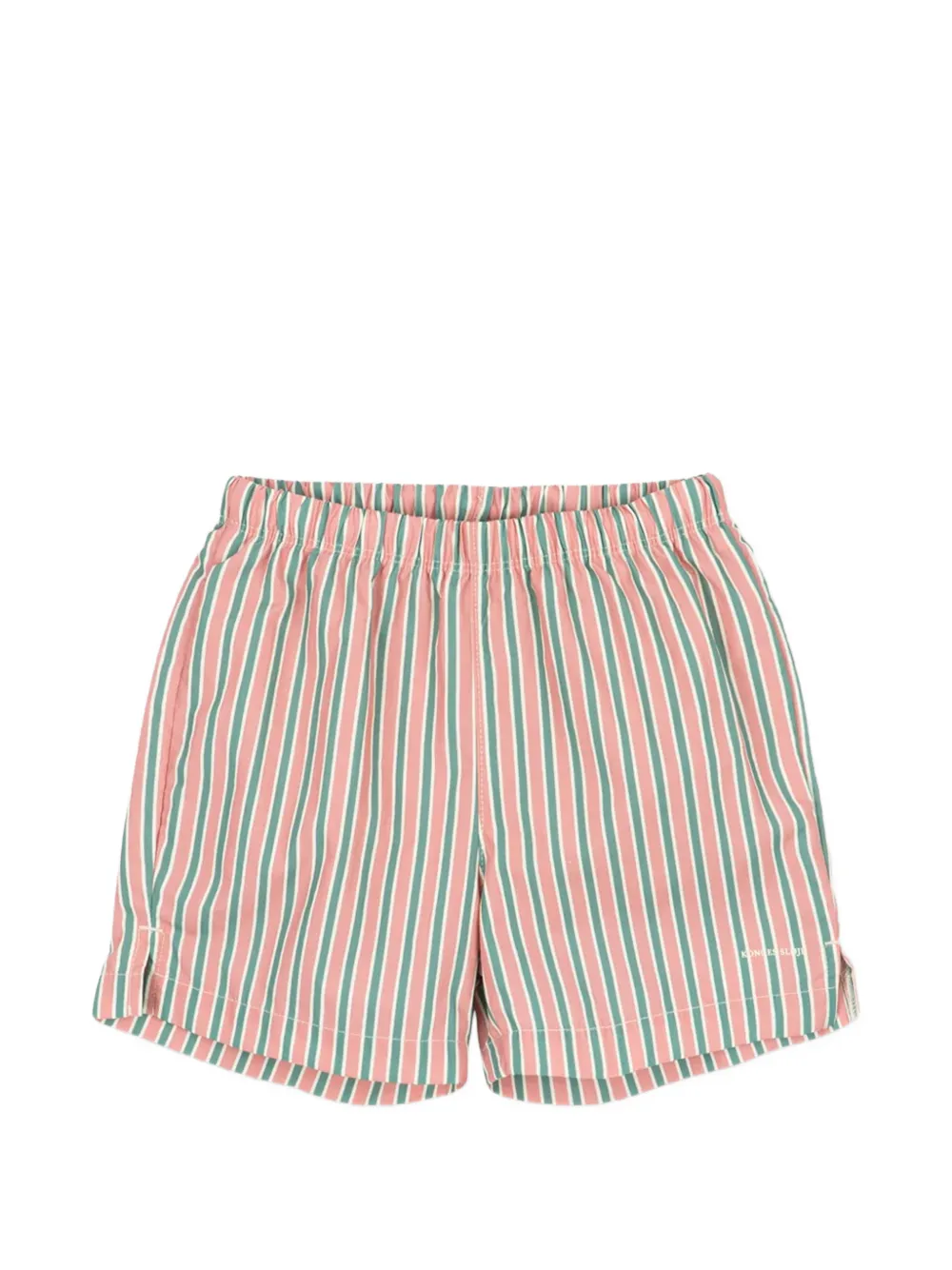 Konges Sløjd striped-pattern swim shorts - Rosa