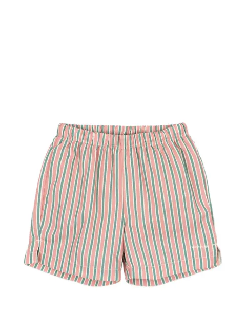 Konges Sløjd striped-pattern swim shorts