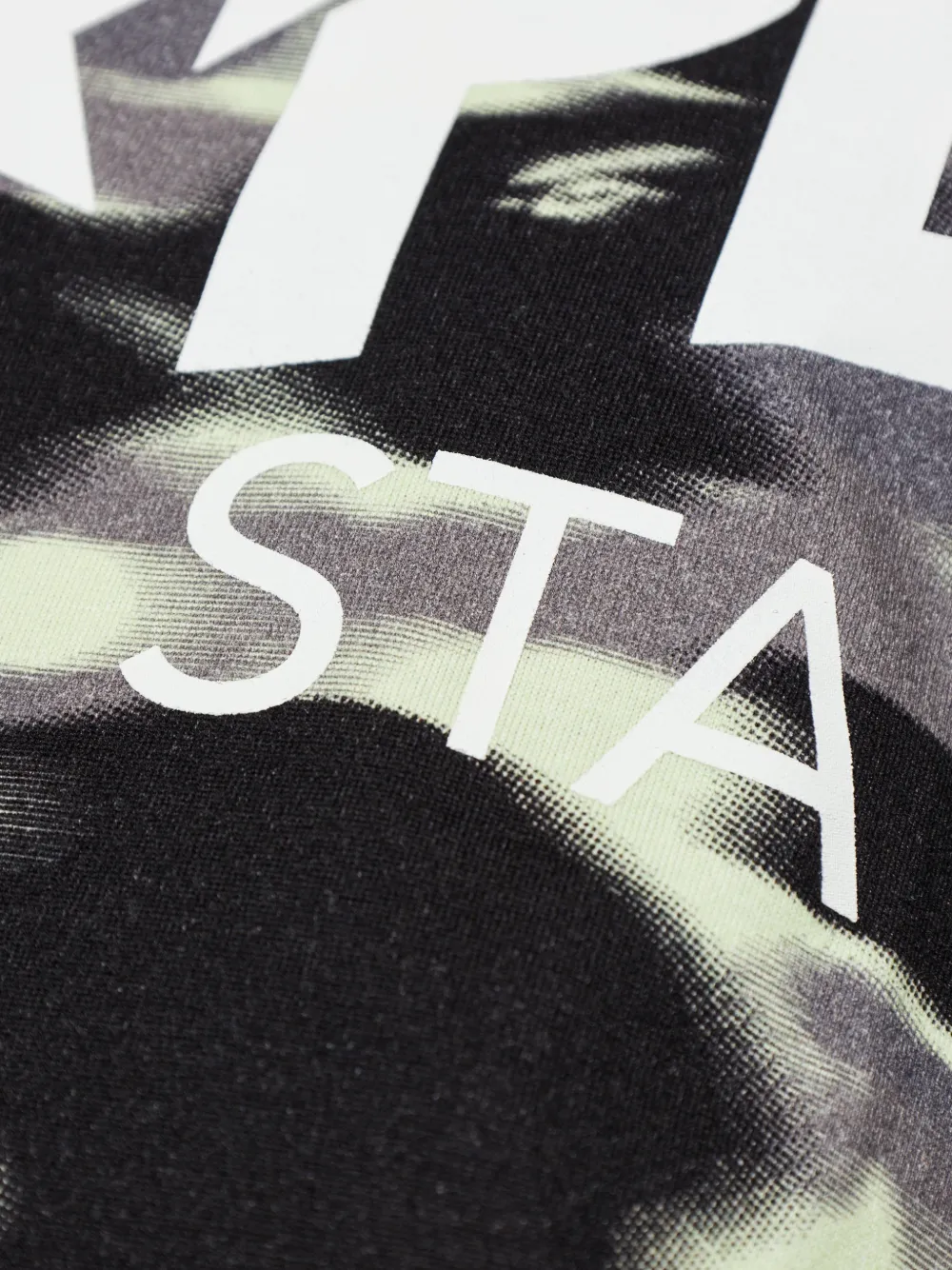 A BATHING APE T-shirt met camouflageprint Zwart