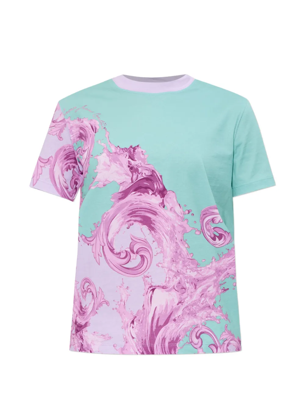 Versace Jeans Couture graphic crewneck T-shirt - Blu