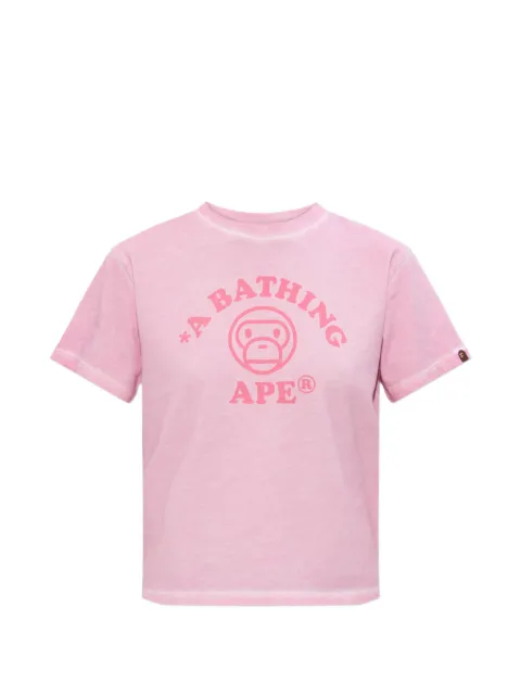 A BATHING APE® logo-print T-shirt