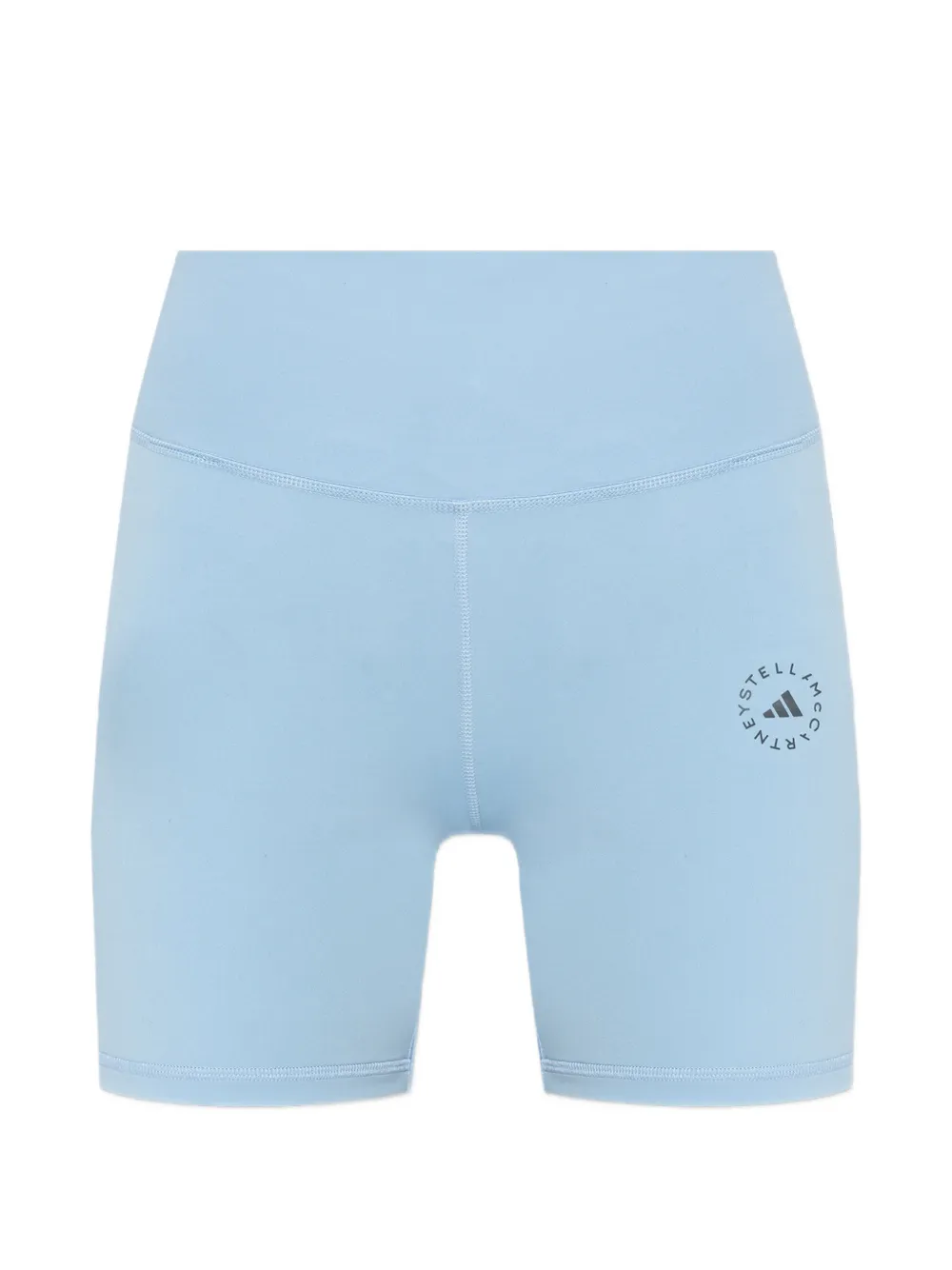 adidas by Stella McCartney logo-detail shorts - Blu
