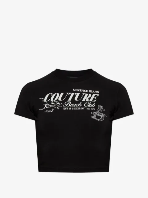 Versace Jeans Couture short sleeve graphic top