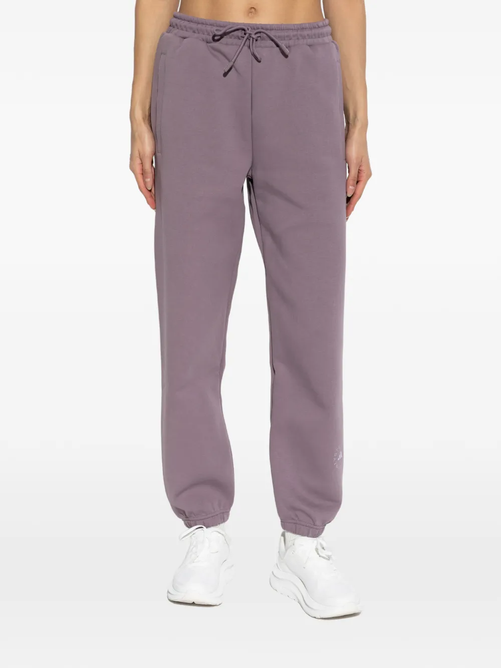adidas by Stella McCartney Trainingsbroek met trekkoord Paars