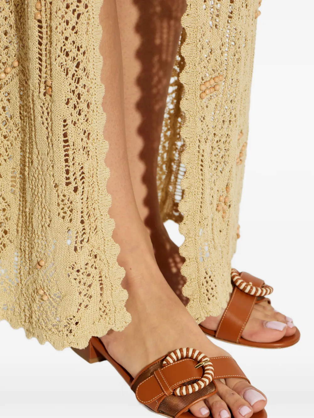 Rodo Sandalen met gespbandje Bruin