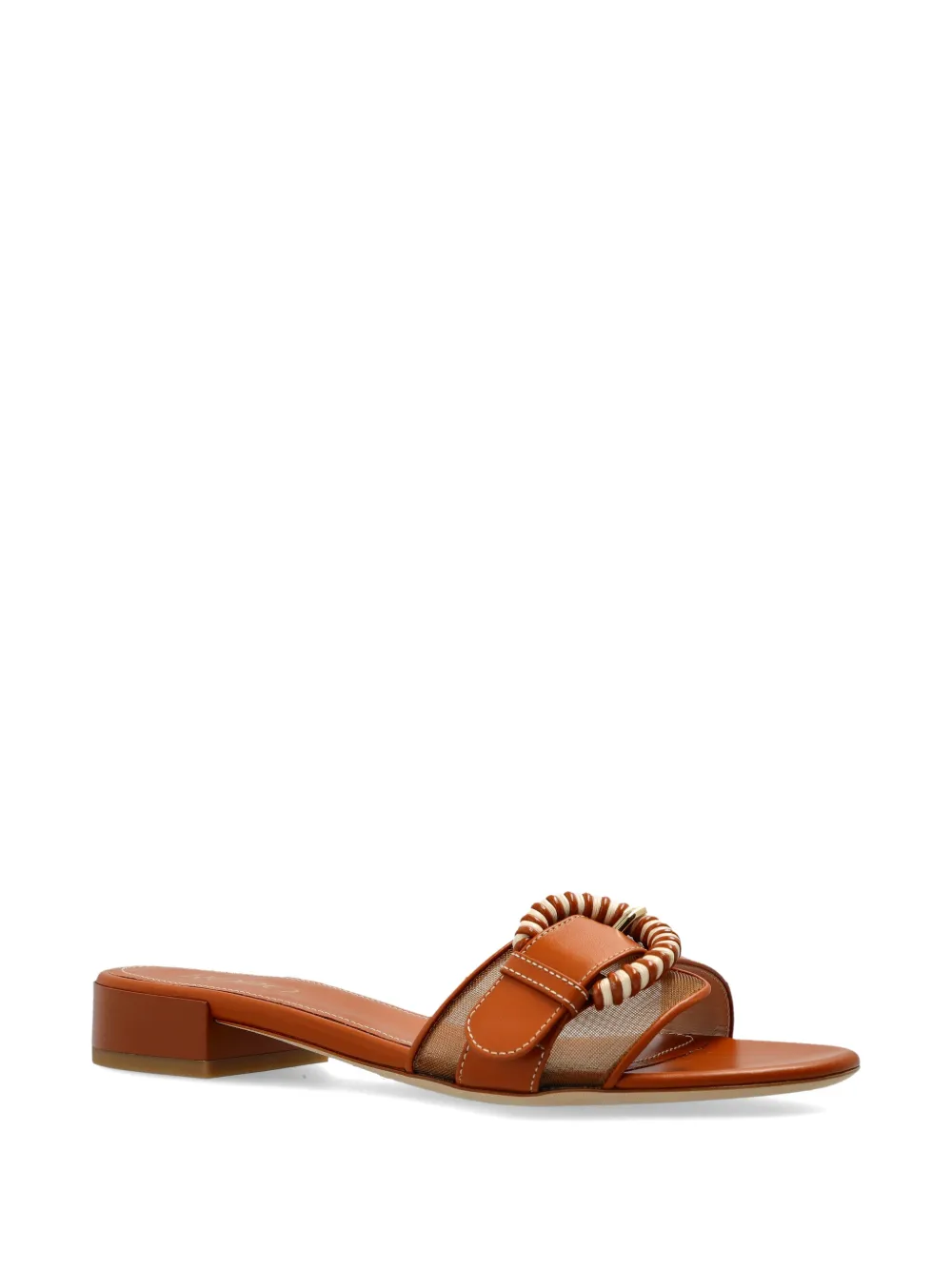 Rodo Sandalen met gespbandje Bruin