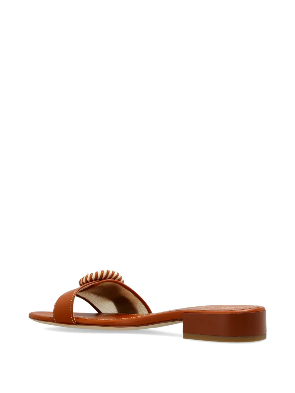 Rodo Sandalen met gespbandje Bruin