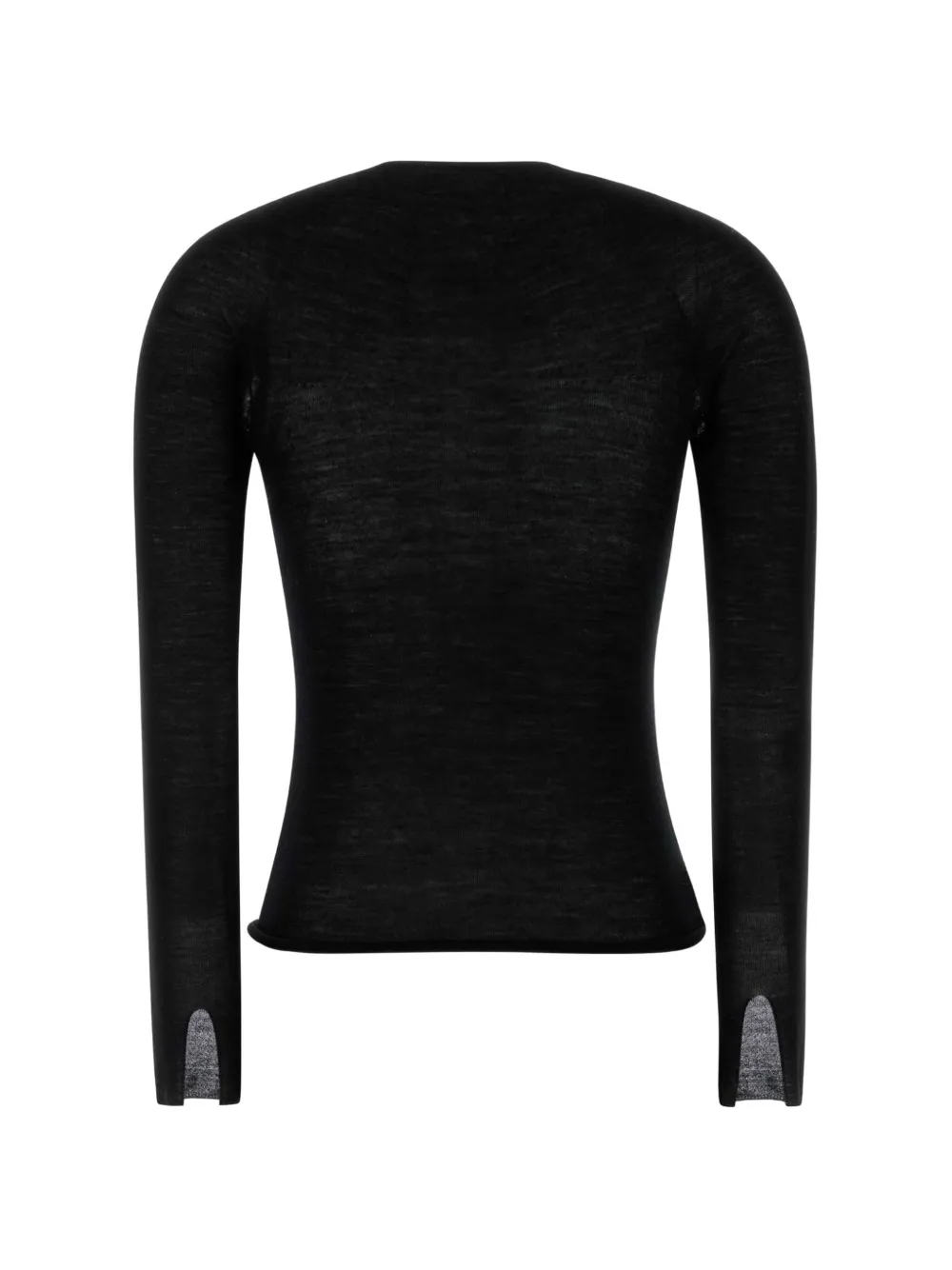  Carven Pull à Col V - Noir 