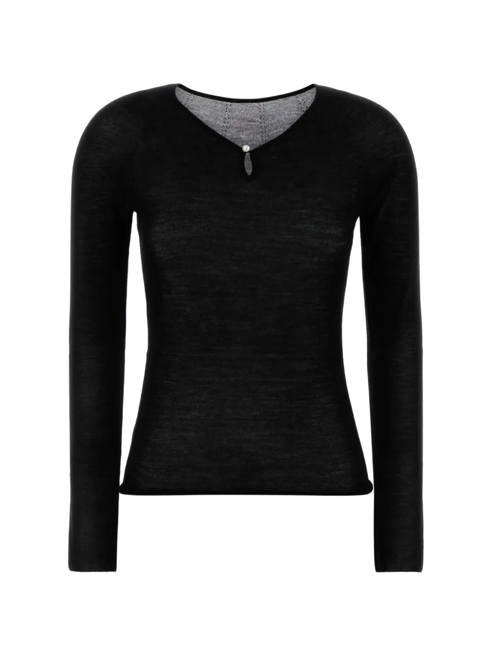 Carven V-neck sweater - Nero