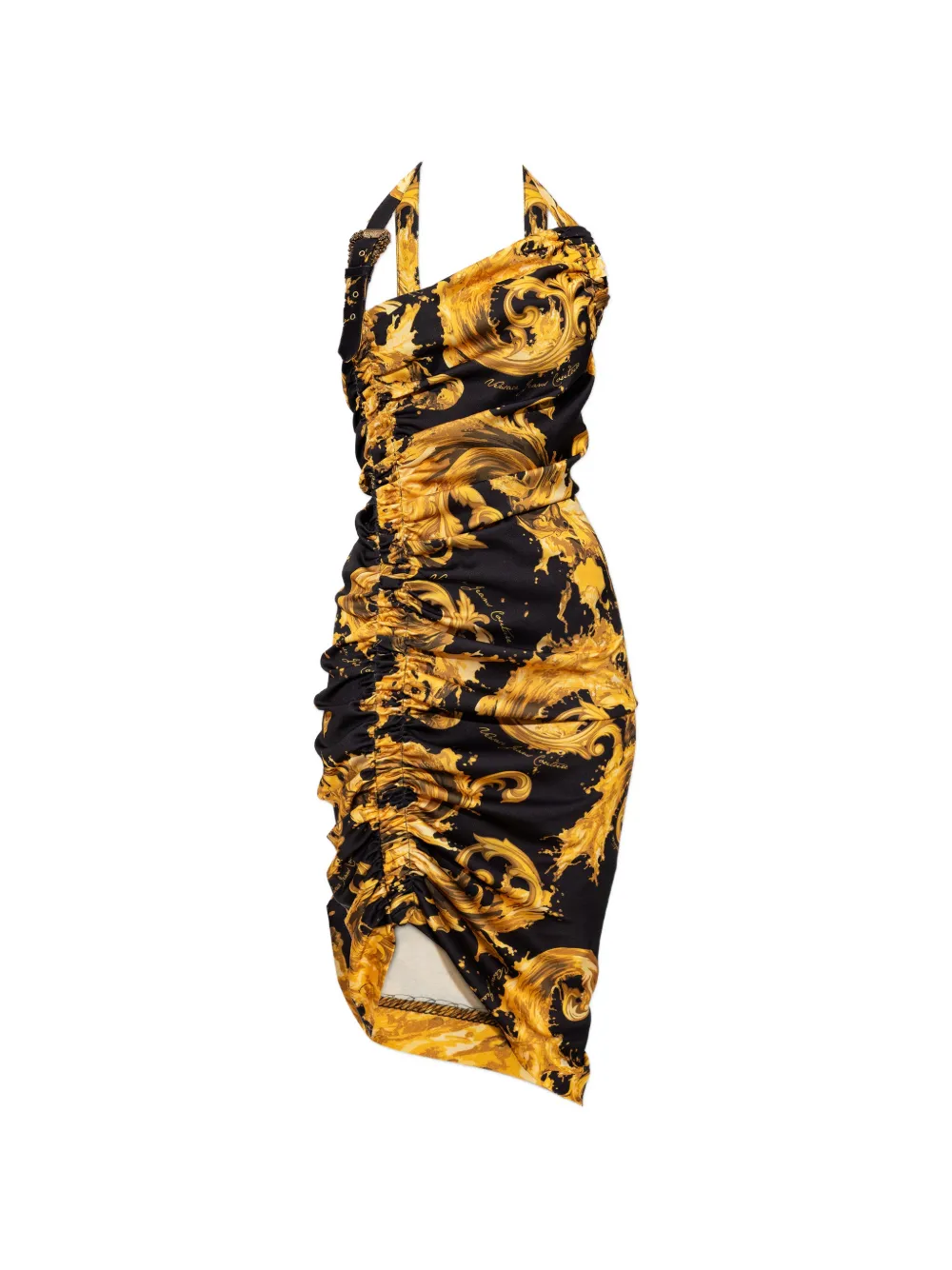 Versace Jeans Couture Barocco midi dress - Nero