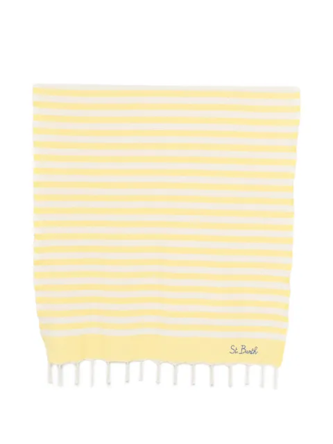 MC2 Saint Barth Foutas striped beach towel
