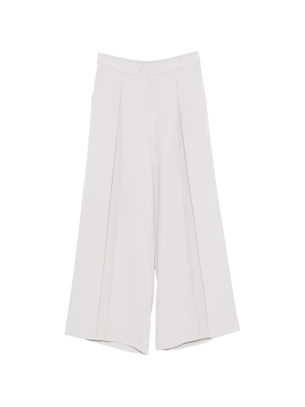 IMPERIAL pleated wide-leg trousers - Grigio