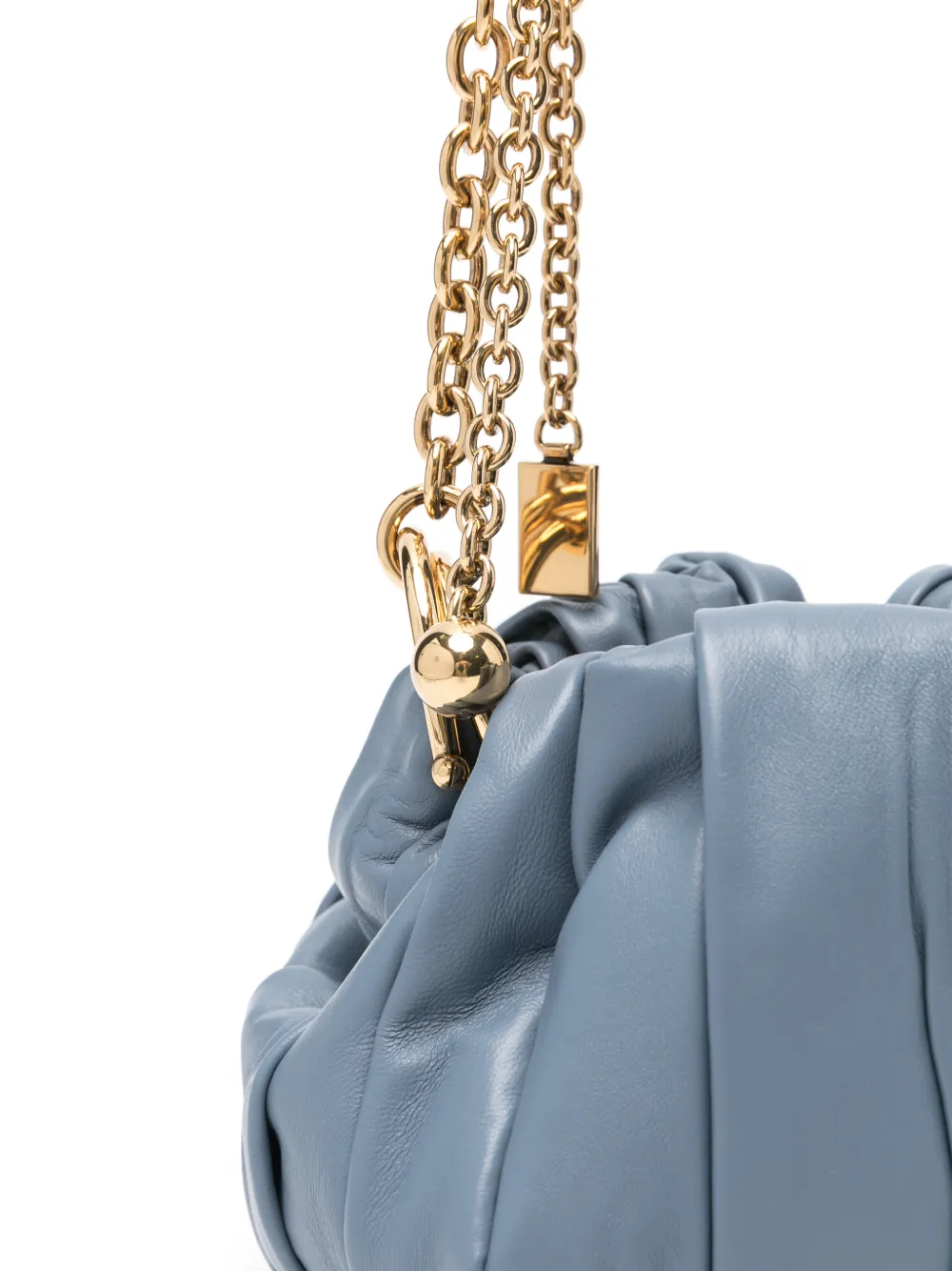 Chloé Plissé schoudertas Blauw
