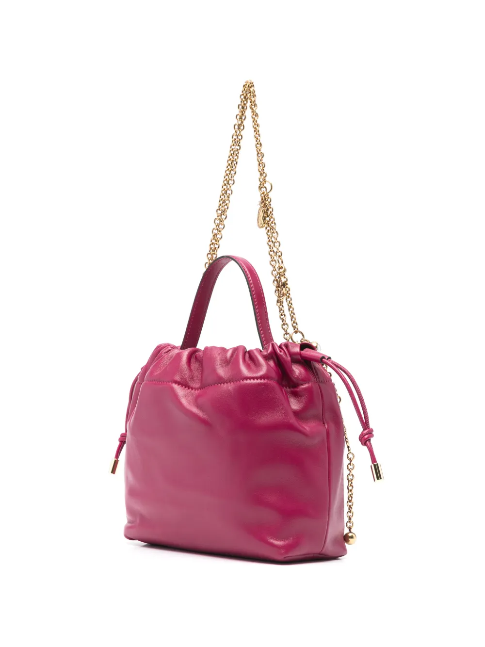 Chloé Kleine schoudertas met logodetail Roze