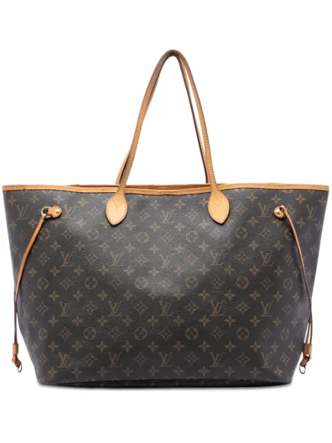 Louis Vuitton Pre-Owned сумка-тоут Neverfull GM с монограммой (2013 год)