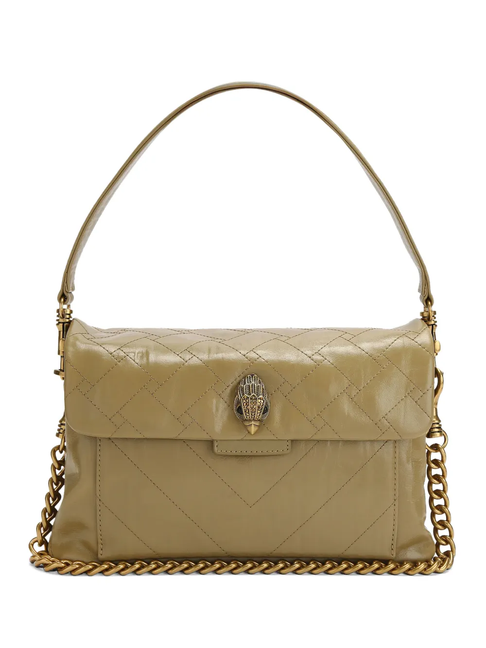 Kurt Geiger London Borsa a spalla Celia trapuntata - Verde